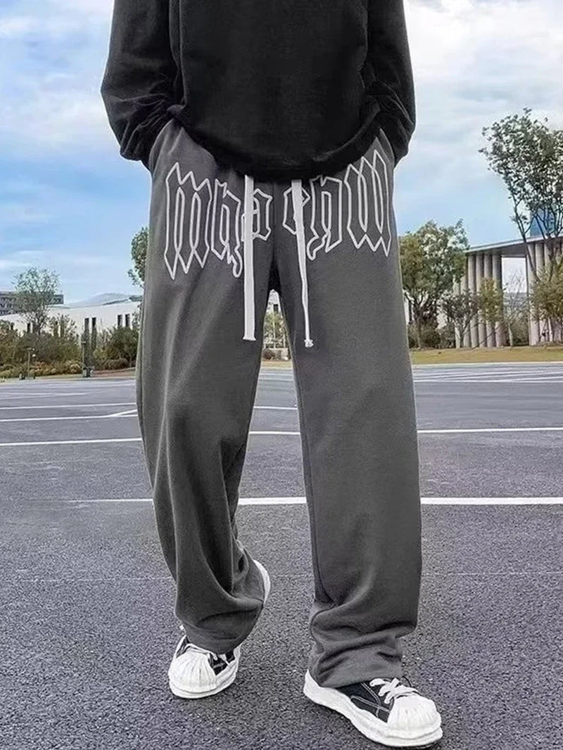 American Style  Straight Pants for Men