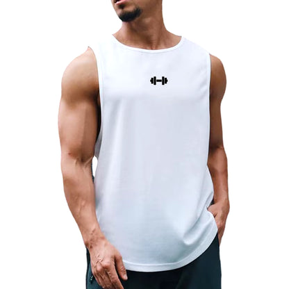 Summer Men'S Gym Tank Top Fitness Training