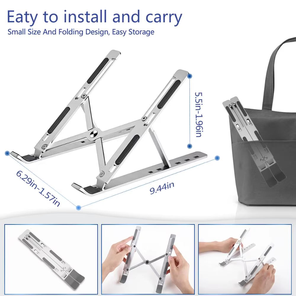 Foldable Laptop Stand (Adjustable)