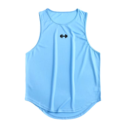 Summer Men'S Gym Tank Top Fitness Training