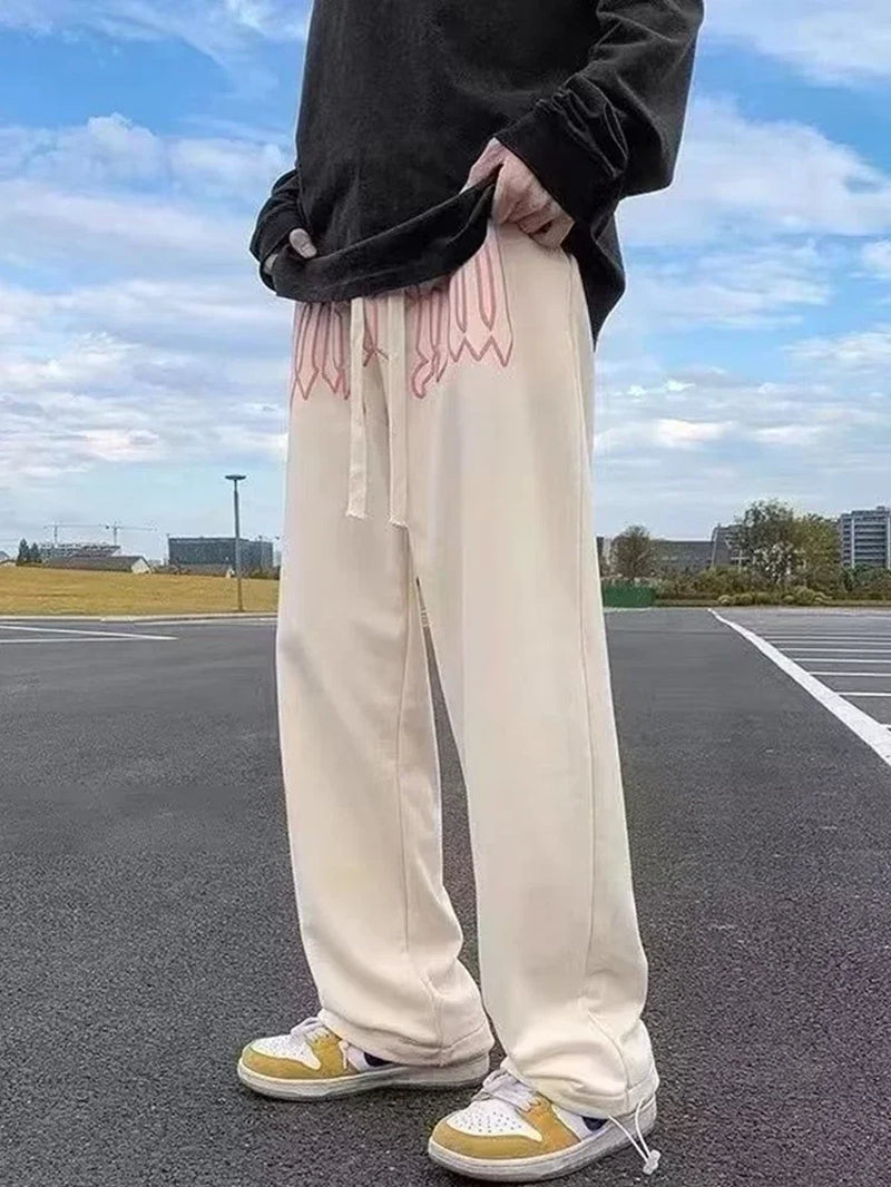 American Style  Straight Pants for Men