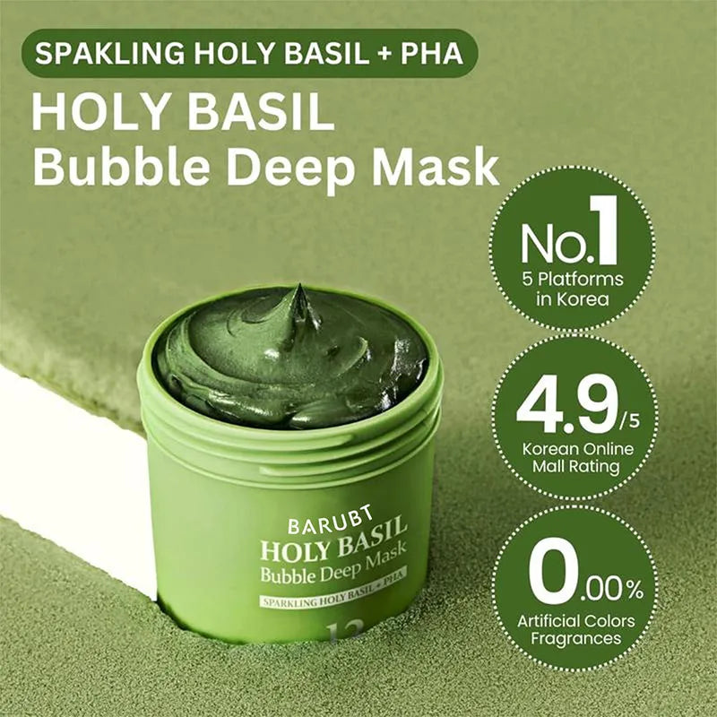 Pore-Cleansing Bubble Mask Korean Skincare 