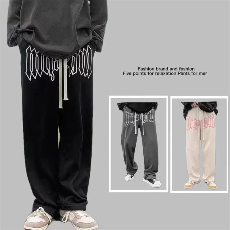 American Style  Straight Pants for Men